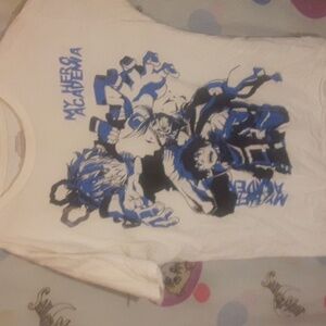 My Hero Academia white shirt Size Medium All Might, Fumimation M SIZE